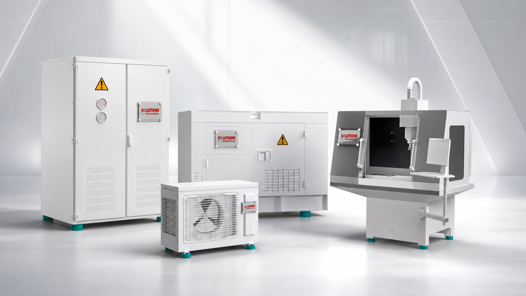 Applications industrielles des supports Paulstra